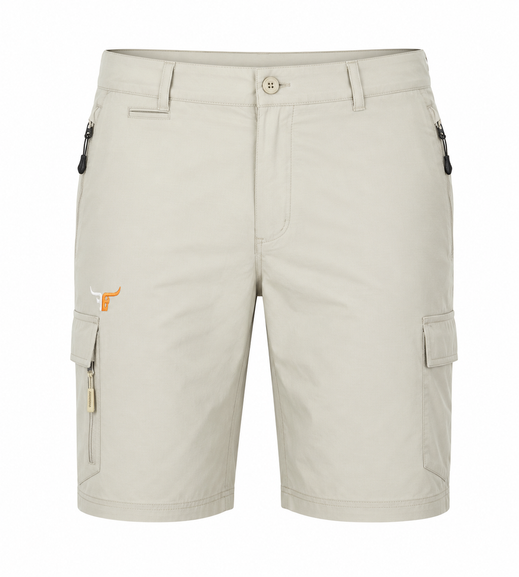 Fitness Kortbroek Stone