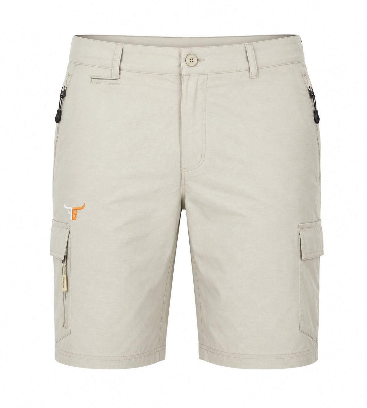 Fitness Kortbroek Stone
