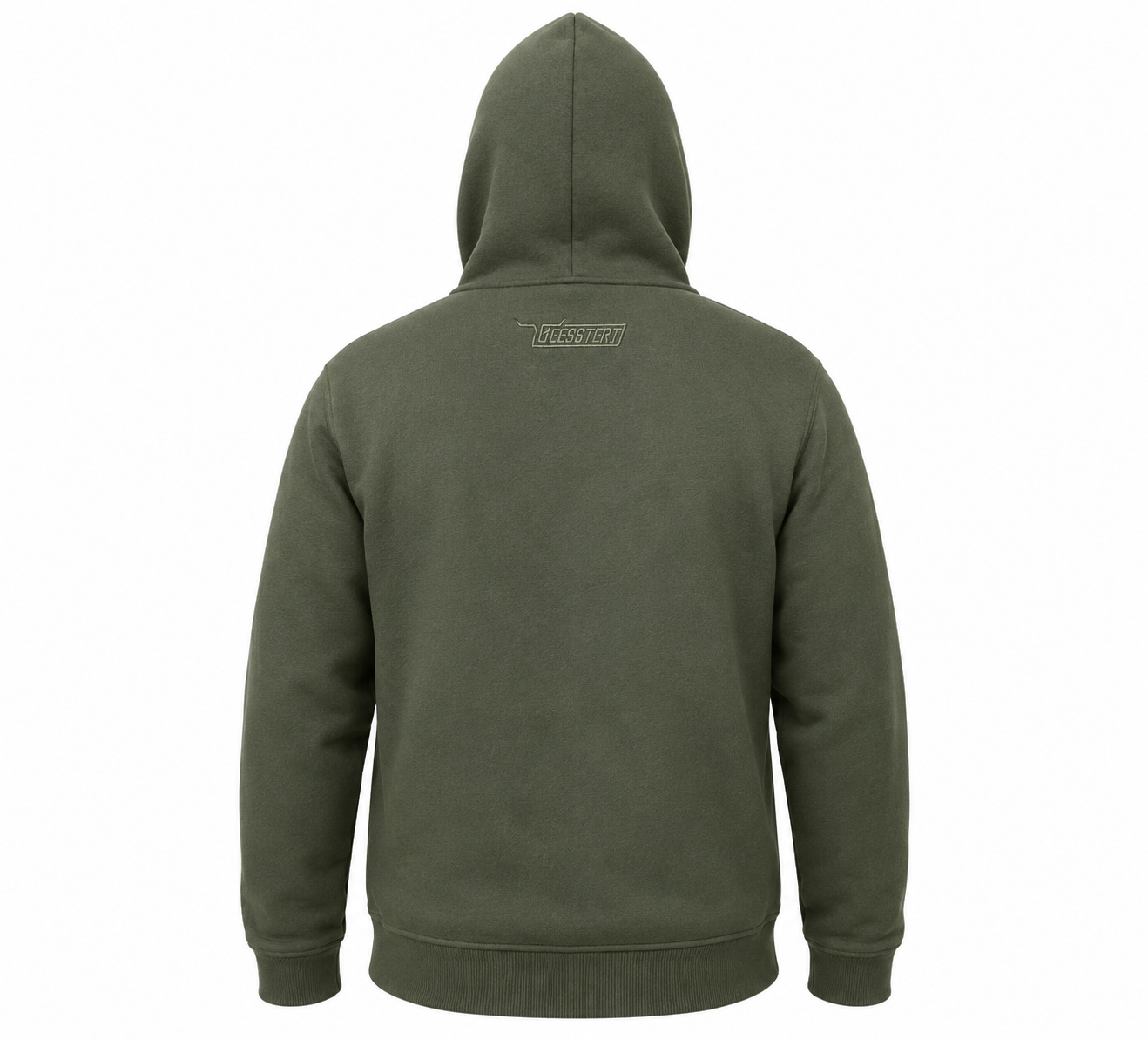 Hoodie - Olyf (Zip)